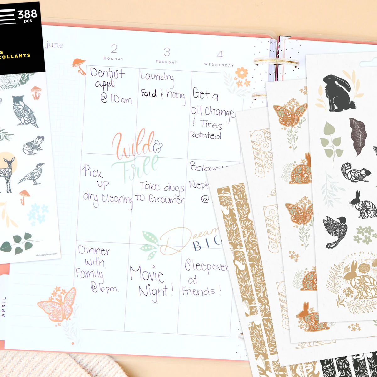 Wild Woods - 10 Sticker Sheets - Image 2