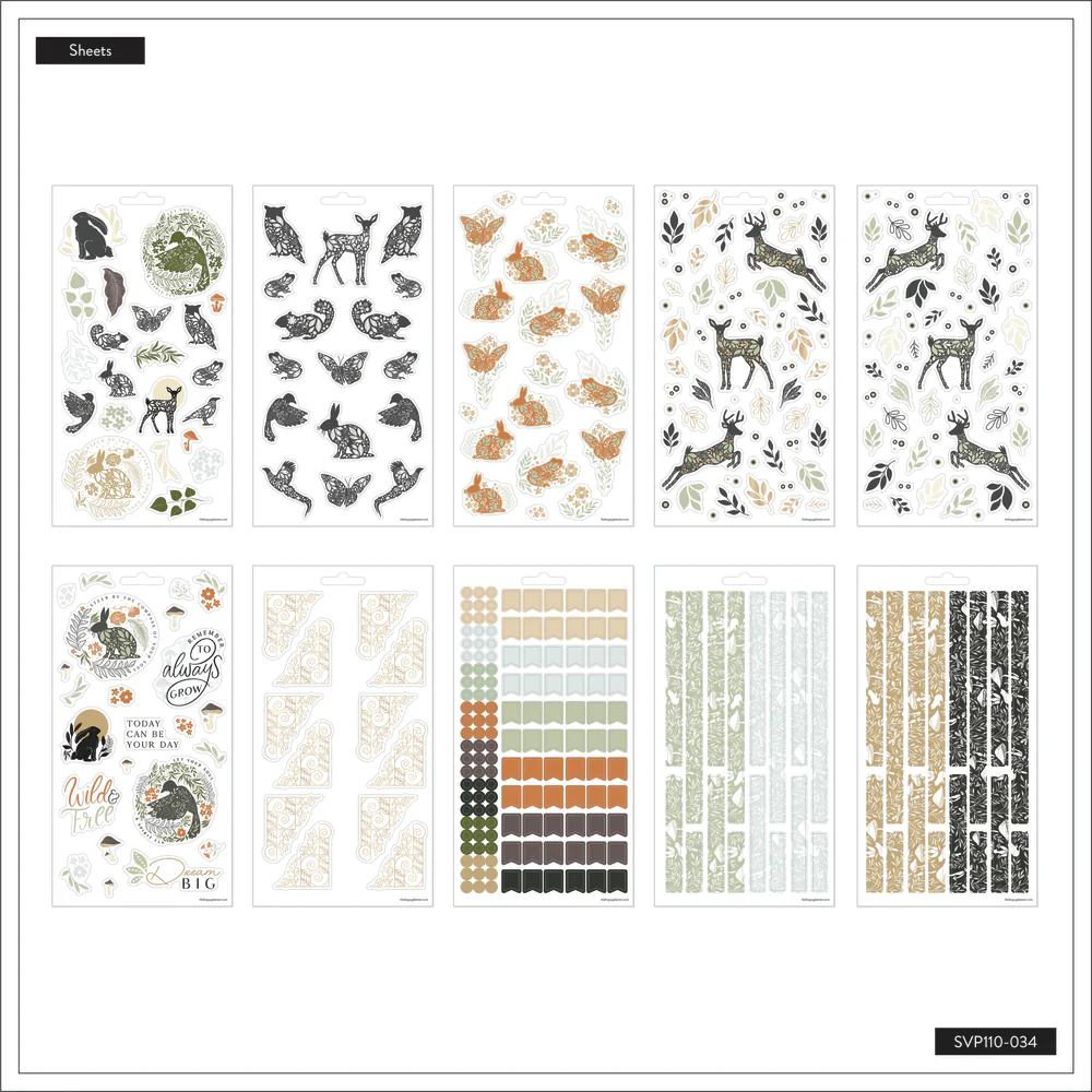 Wild Woods - 10 Sticker Sheets - Image 5