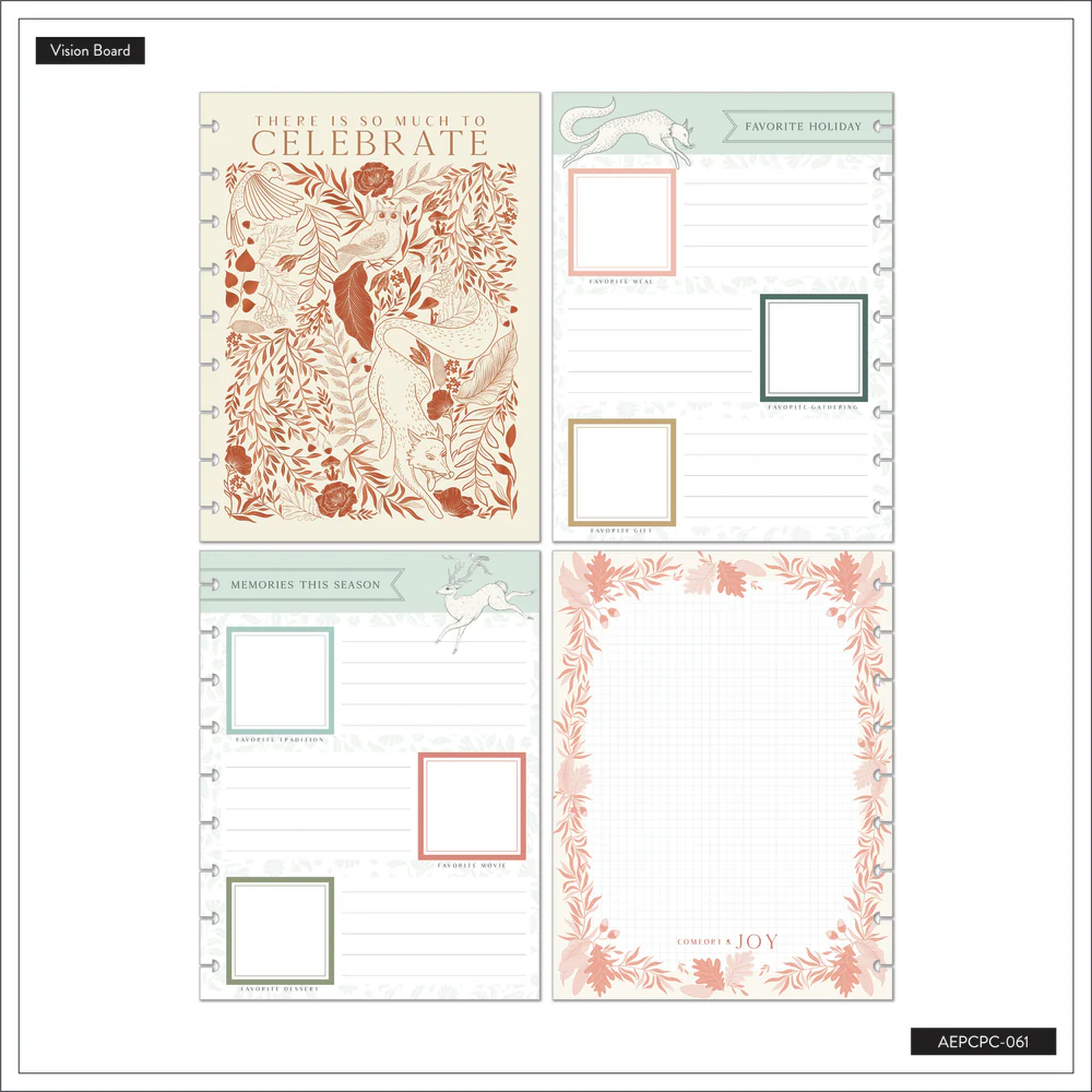 Woodland Charm Christmas - Classic Planner Companion - Image 12