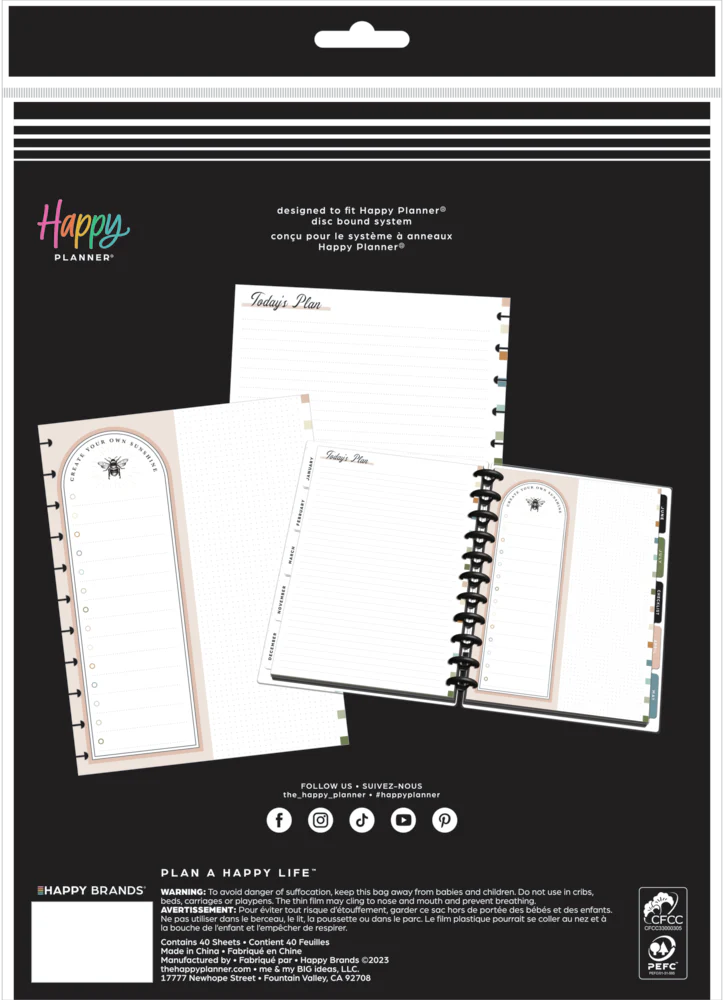 Woodland Charm - Dashboard + Dot Lined Big Filler Paper - 40 Sheets - Image 6