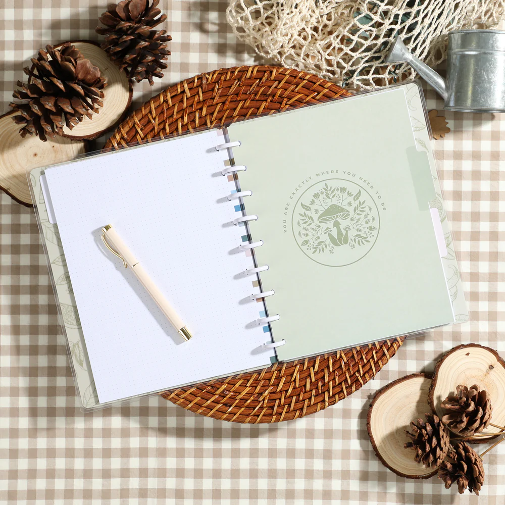Woodland Charm - Dot Grid Classic Notebook - 60 Sheets - Image 4