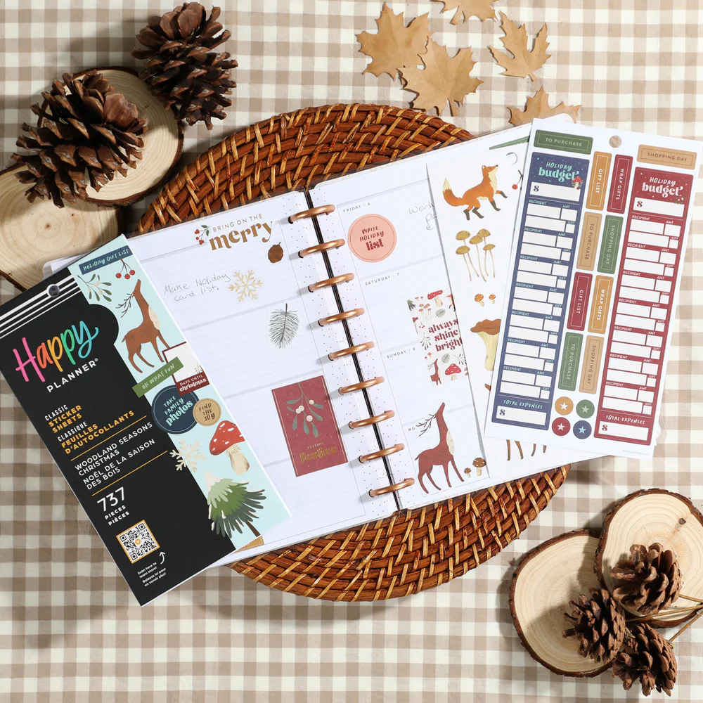 Woodland Seasons Christmas - Value Pack Stickers - Image 2