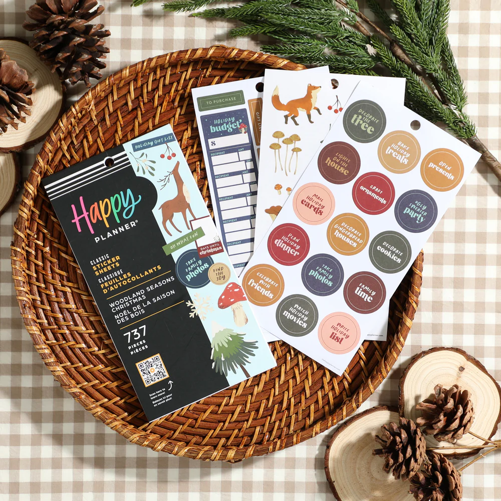 Woodland Seasons Christmas - Value Pack Stickers - Image 3