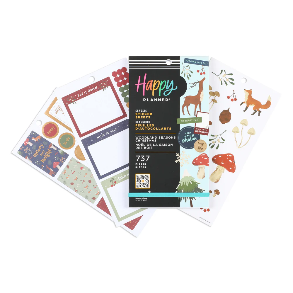 Woodland Seasons Christmas - Value Pack Stickers - Image 5