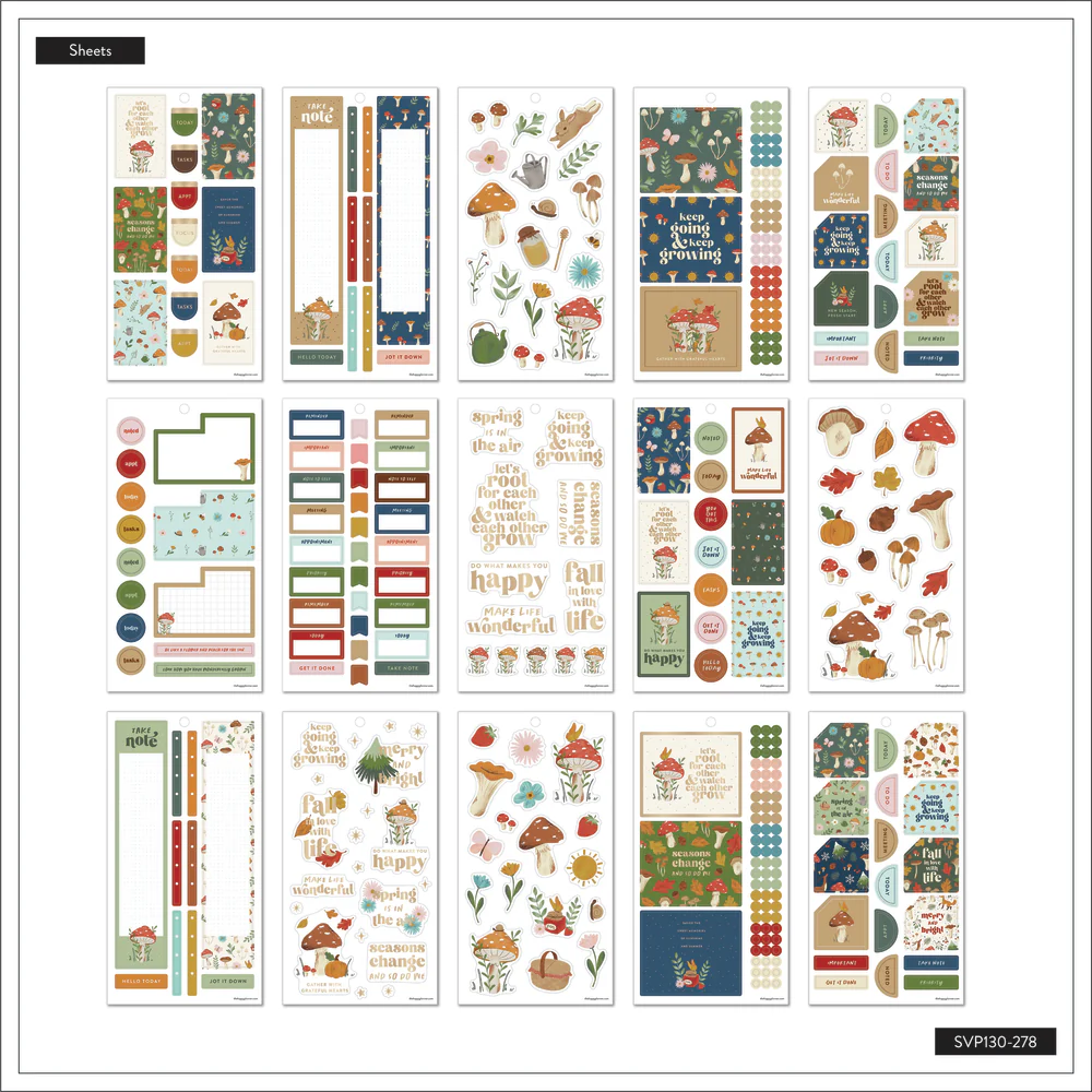 Woodland Seasons - Value Pack Stickers - Image 6