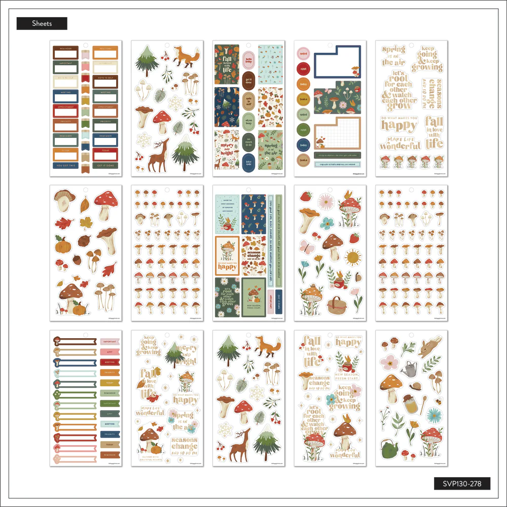 Woodland Seasons - Value Pack Stickers - Image 7