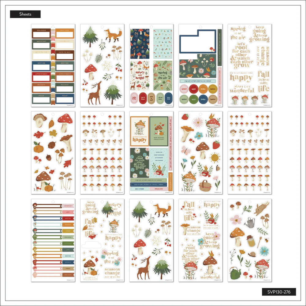 Woodland Seasons - Value Pack Stickers - Big - Image 6
