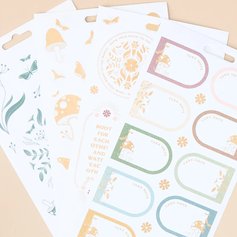 Woodland Whispers - 10 Sticker Sheets - Image 3