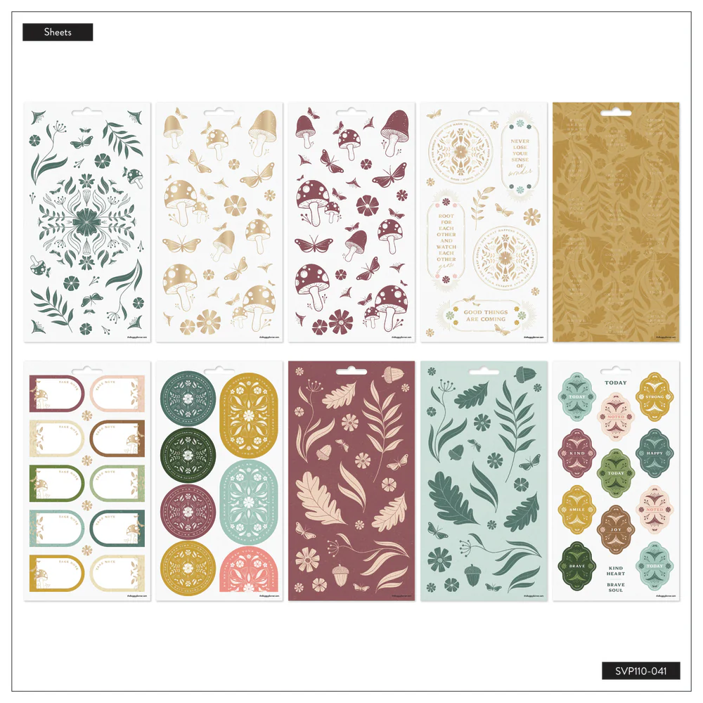 Woodland Whispers - 10 Sticker Sheets - Image 5