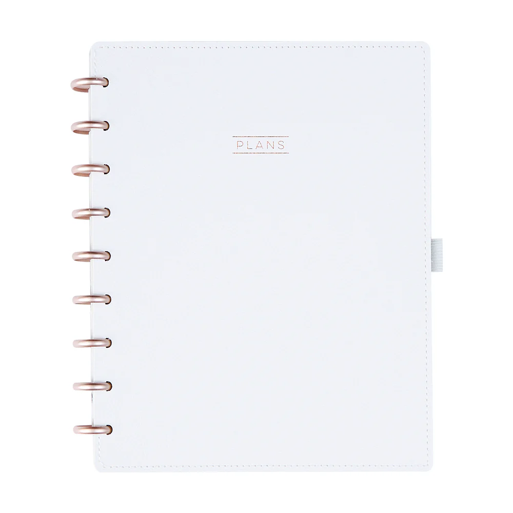 Work + Life Ivory - Dotted Lined Deluxe Classic Notebook - 60 Sheets