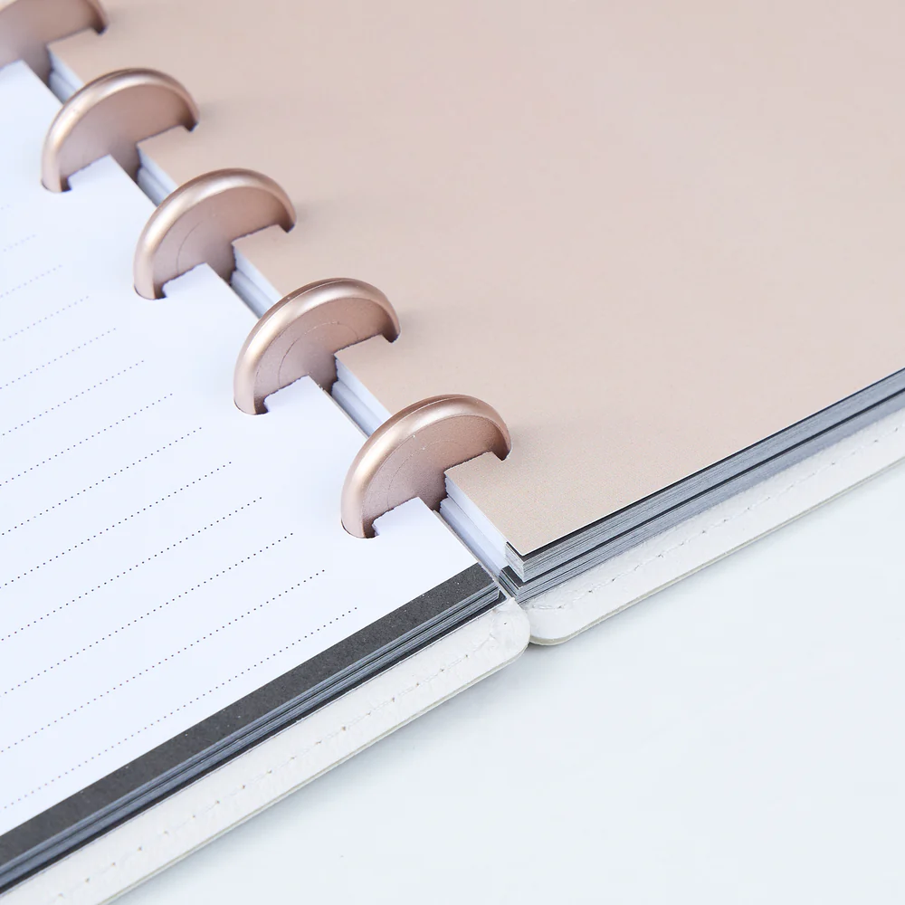 Work + Life Ivory - Dotted Lined Deluxe Classic Notebook - 60 Sheets - Image 2