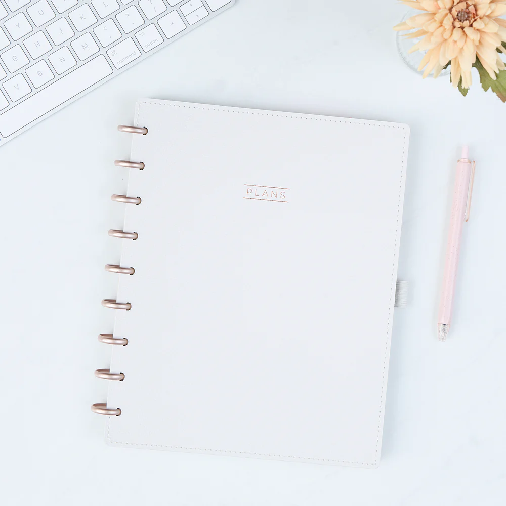 Work + Life Ivory - Dotted Lined Deluxe Classic Notebook - 60 Sheets - Image 4