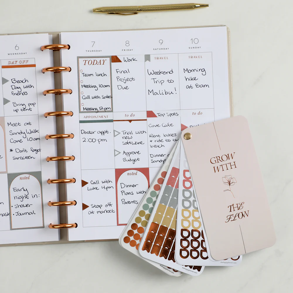 Work + Life Ivy & Rose - Fan Sticker Book - 16 Sheets - Image 3