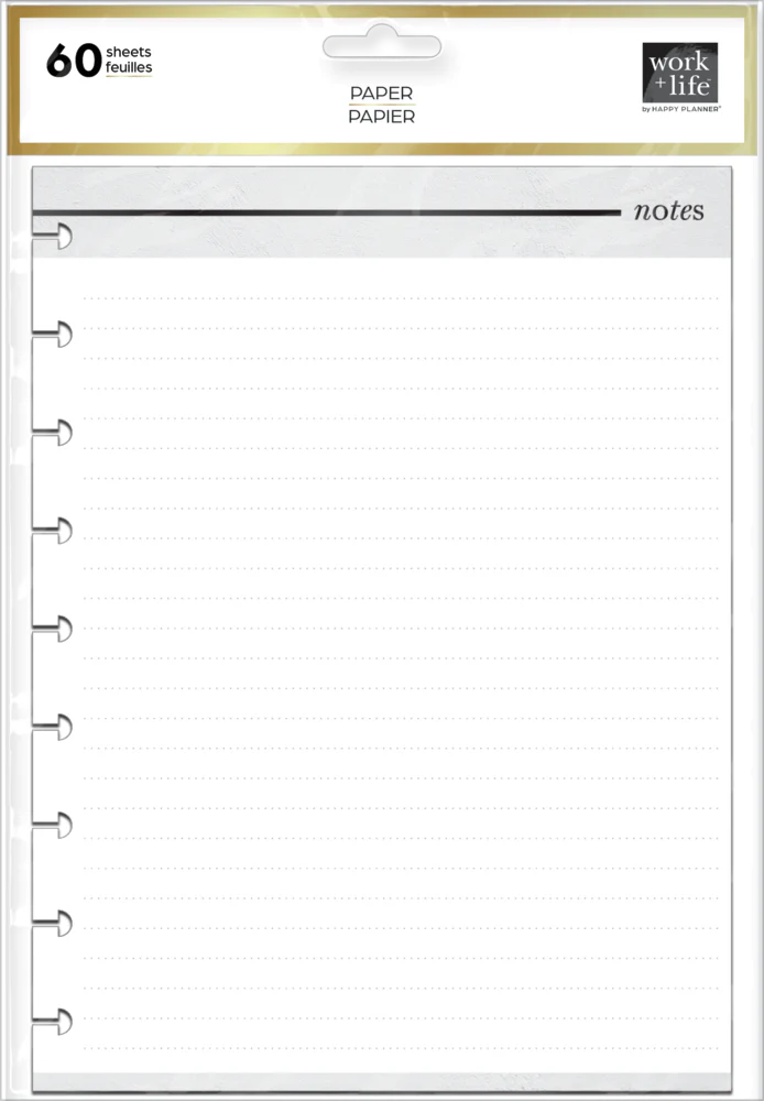 Work + Life Metropolitan - Dotted Lined Classic Filler Paper - 60 Sheets - Image 4