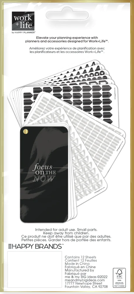 Work + Life Metropolitan - Foil Sticker Fan Book - 12 Sheets - Image 6