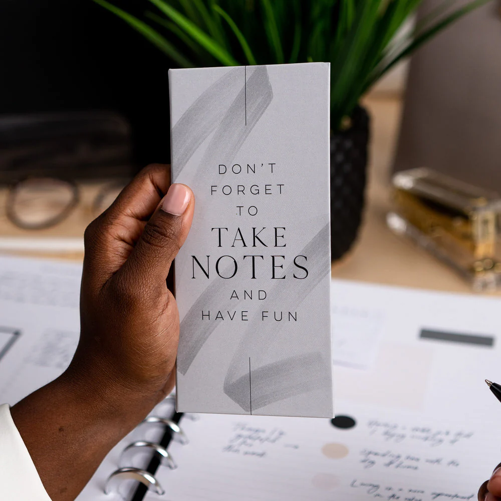 Work + Life Minimalist Sticky Notes & Flag Labels - Neutral - Image 5