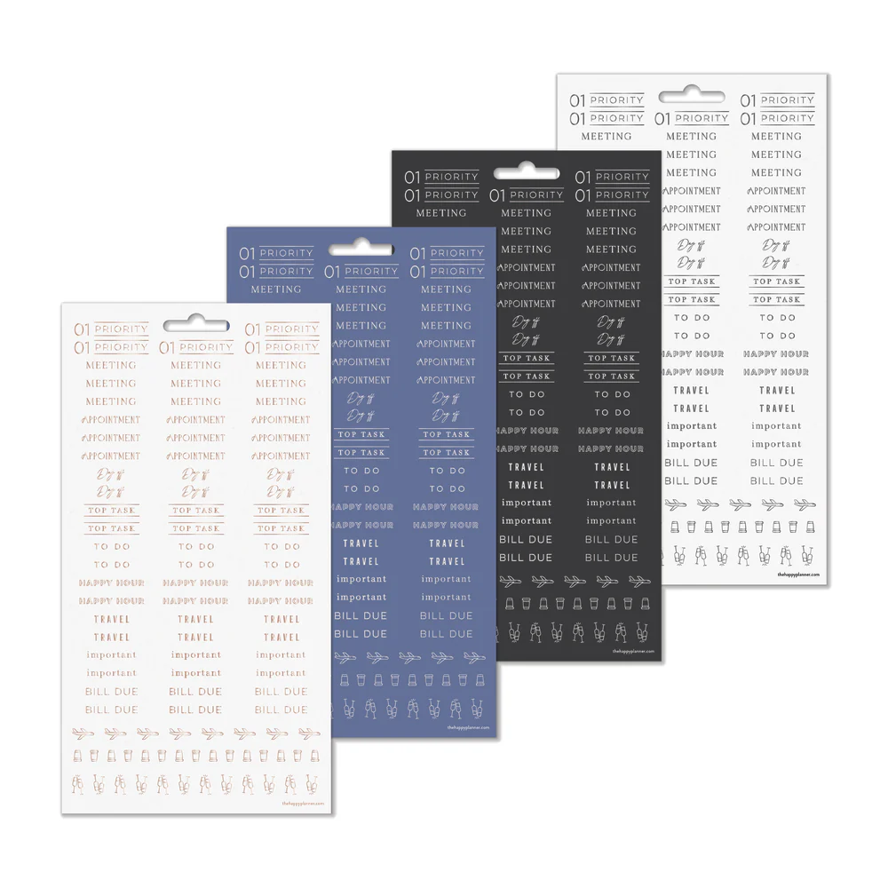 Work + Life Onyx - 8 Sticker Sheets - Image 7
