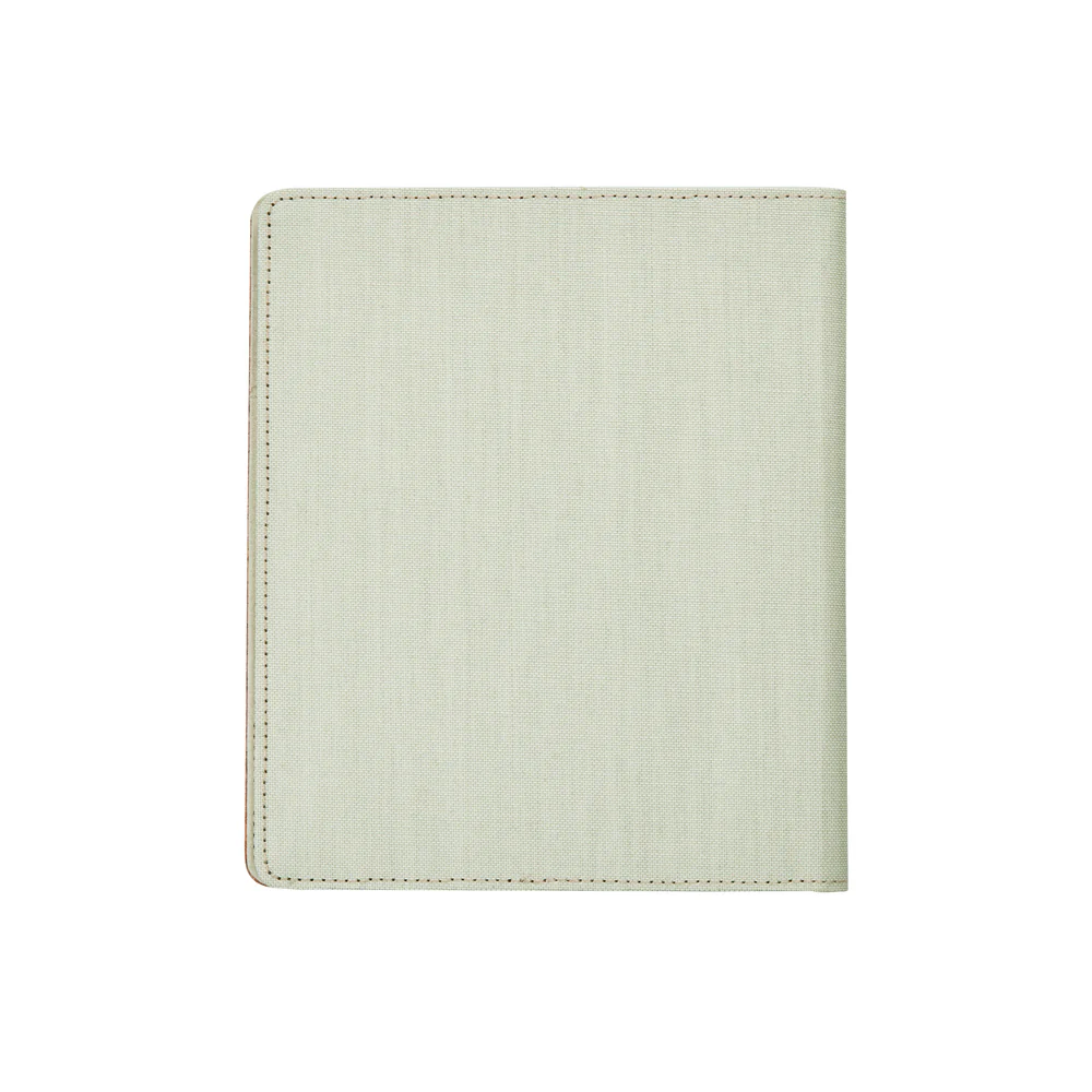 Work + Life Sage - Linen + Cork Notepad Folder - Weekly Overview - 52 Sheets - Image 5