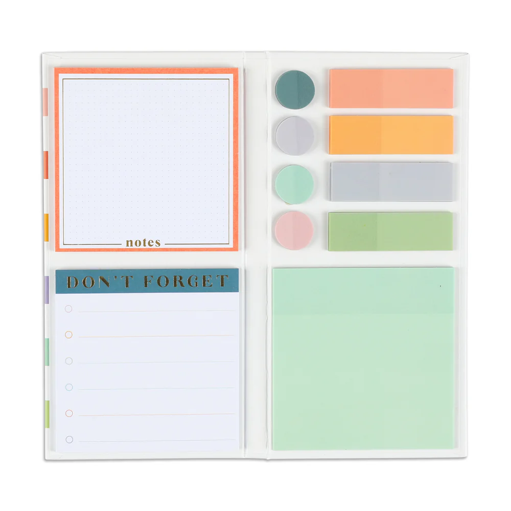 Work + Life Sticky Notes & Flag Labels - Bright Pastels - Image 6