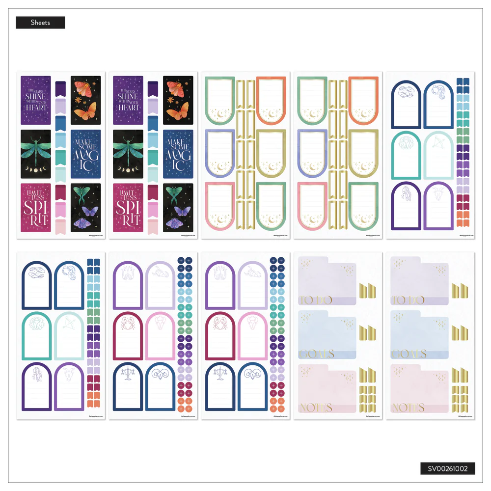 Zodiac Stargazer - Mega Value Pack Stickers - 100 Sheets - Image 11