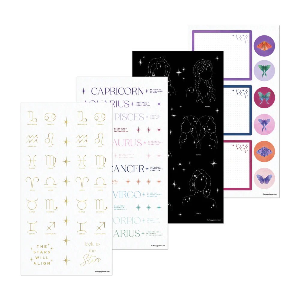 Zodiac Stargazer - Mega Value Pack Stickers - 100 Sheets - Image 2