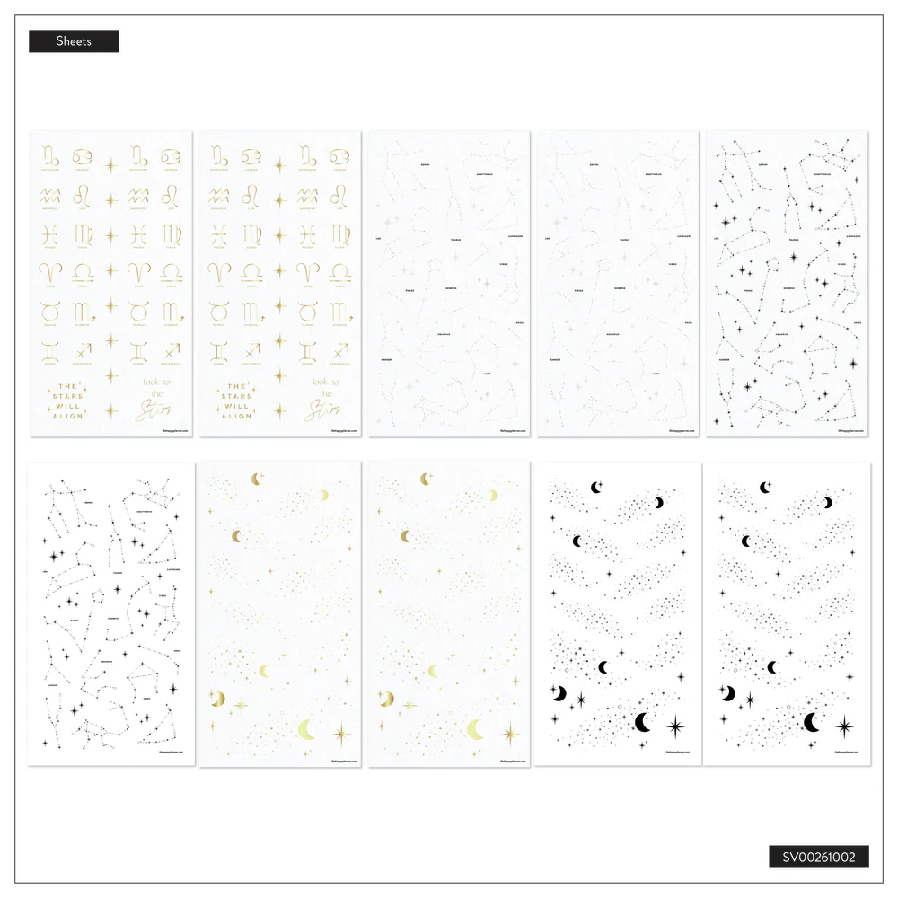 Zodiac Stargazer - Mega Value Pack Stickers - 100 Sheets - Image 8